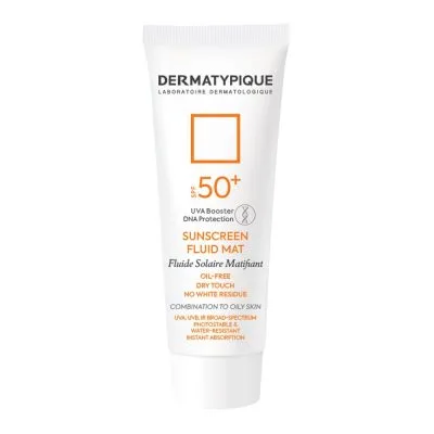 ضد آفتاب بی رنگ فاقد چربی درماتیپیک SPF50+