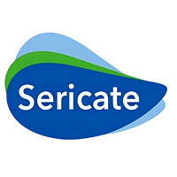 sericate